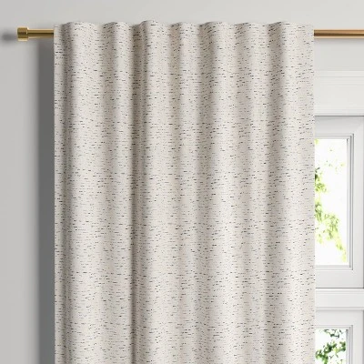 1pc Blackout Doral Window Curtain Panel Cream - Project 62™ 5 1pc Blackout Doral Window Curtain Panel Cream - Project 62™ - Image 5