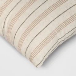 Cotton Flax Woven Striped Square Throw Pillow - Threshold™ 7 Cotton Flax Woven Striped Square Throw Pillow - Threshold™ -Dream Decor Shop GUEST 08c83243 712a 4977 937c c04fac6ebbef