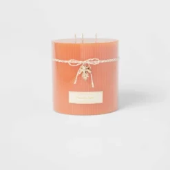 Ribbed Pillar Pumpkin Spice Candle - Threshold™ 11 Ribbed Pillar Pumpkin Spice Candle - Threshold™ -Dream Decor Shop GUEST 0d63d7f3 068b 4568 b0aa dd0d0ee144a9