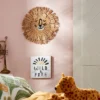 Water Hyacinth Lion Head Kids' Wall Décor Natural - Pillowfort™