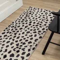 Daffodil Leopard Print Woven Rug - Threshold™ -Dream Decor Shop GUEST 0efea80e 333d 4d53 ba99 3047838bb320