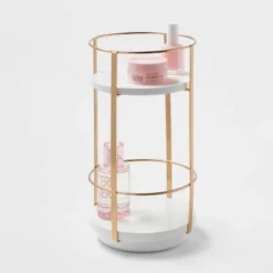 10" X 5.7" Round Metal Countertop Turntable Brass - Brightroom™ 5 10" X 5.7" Round Metal Countertop Turntable Brass - Brightroom™ -Dream Decor Shop GUEST 0f7b8890 6df4 4606 9fa9 246d6098805b