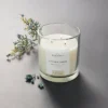 Clear Glass Cypress & Juniper Candle White - Threshold™ Designed With Studio McGee