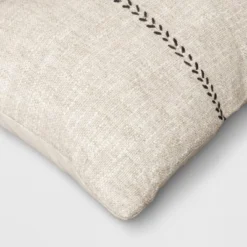 Oversized Stitched Lumbar Throw Pillow Neutral - Threshold™ -Dream Decor Shop GUEST 1b3e6912 537b 4a18 a3c5 485cfb4f0792