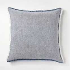 Oversized Reversible Linen Square Throw Pillow With Frayed Edges - Threshold™ Designed With Studio McGee -Dream Decor Shop GUEST 203bd06b aca7 4221 8c6f 8e72bb86ebc1
