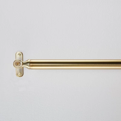 Decorative Screw Curtain Rod Brass Finish - Hearth & Hand™ With Magnolia 4 Decorative Screw Curtain Rod Brass Finish - Hearth & Hand™ With Magnolia - Image 4