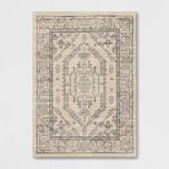 Plush Persian Style Area Rug Cream - Threshold™ -Dream Decor Shop GUEST 21495567 798b 4c7e 88b2 01a16bec916d
