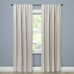 1pc Blackout Doral Window Curtain Panel Cream - Project 62™ 8 1pc Blackout Doral Window Curtain Panel Cream - Project 62™ -Dream Decor Shop GUEST 271584f6 fc16 4422 a313 52e0eb6cd363