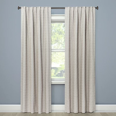 1pc Blackout Doral Window Curtain Panel Cream - Project 62™ 4 1pc Blackout Doral Window Curtain Panel Cream - Project 62™ - Image 4
