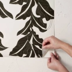 Botanical Leaf Peel And Stick Wallpaper Black/White - Opalhouse™ Designed With Jungalow™ -Dream Decor Shop GUEST 3095b8ff 6f52 48aa 8a4a 02a4870ccbf4