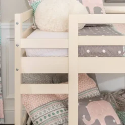 Twin Over Twin Indy Solid Wood Low Bunk Bed - Saracina Home -Dream Decor Shop GUEST 32ed9e38 4f0a 4624 8239 bbf00adabaf2