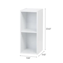 IRIS USA 2 Tire Space Saving Cube Organizer With Height Adjustable Shelf -Dream Decor Shop GUEST 3562eaa2 435b 47f0 84f7 294bf22cd85d