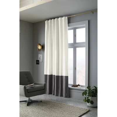1pc Blackout Color Block Window Curtain Panel - Project 62™ 2 1pc Blackout Color Block Window Curtain Panel - Project 62™ - Image 2