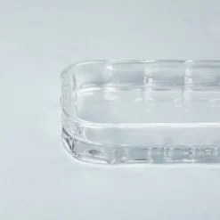 5"x9" Sculpted Glass Vanity Tray Clear - Hearth & Hand™ With Magnolia -Dream Decor Shop GUEST 48796d66 4831 4c84 a62e 12bb89995810