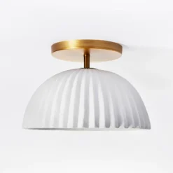 Scalloped Semi-Flush Mount Ceiling Light - Threshold™ Designed With Studio McGee 9 Scalloped Semi-Flush Mount Ceiling Light - Threshold™ Designed With Studio McGee -Dream Decor Shop GUEST 4db2ffb8 6162 4f4e 857b 3d8bb79181a2
