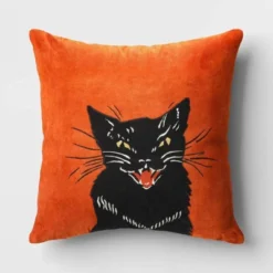 Fierce Cat Applique Cotton Velvet Square Halloween Throw Pillow - Threshold™ 8 Fierce Cat Applique Cotton Velvet Square Halloween Throw Pillow - Threshold™ -Dream Decor Shop GUEST 5426fcb6 46c0 47d1 b6fc b5526f44bb40