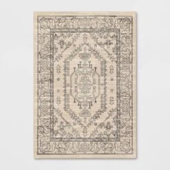 Plush Persian Style Area Rug Cream - Threshold™ -Dream Decor Shop GUEST 57a5eb0f 24f2 4b22 b0b9 01d9a58810c6