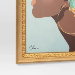 24" X 30" Floral Dream By Nikki Chu Vintage Canvas Board Gold - Threshold™ -Dream Decor Shop GUEST 5a042000 aaac 4e72 a3dc a07d331687a2