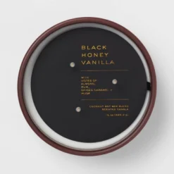 15oz Ceramic Jar 3-Wick Black Honey Vanilla Candle Plum Purple - Threshold™ 5 15oz Ceramic Jar 3-Wick Black Honey Vanilla Candle Plum Purple - Threshold™ -Dream Decor Shop GUEST 628598e2 25c1 4401 a53c 5b759f517136