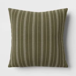 Cotton Flax Woven Striped Square Throw Pillow - Threshold™ 9 Cotton Flax Woven Striped Square Throw Pillow - Threshold™ -Dream Decor Shop GUEST 650ad36d 6c78 4be8 b6fa 185fe0dc4e84
