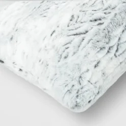Tipped Snow Leopard Faux Fur Square Throw Pillow - Threshold™ 7 Tipped Snow Leopard Faux Fur Square Throw Pillow - Threshold™ -Dream Decor Shop GUEST 668d17e8 01a5 40e8 86ab 0b7c616c19dd