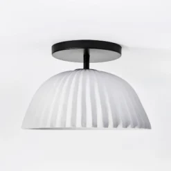 Scalloped Semi-Flush Mount Ceiling Light - Threshold™ Designed With Studio McGee 8 Scalloped Semi-Flush Mount Ceiling Light - Threshold™ Designed With Studio McGee -Dream Decor Shop GUEST 6b50e049 4ed7 42c0 b38a 9b5300cd63a6