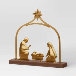 3pc Metal Christmas Nativity Scene Figurine Set - Wondershop™ Gold 6 3pc Metal Christmas Nativity Scene Figurine Set - Wondershop™ Gold -Dream Decor Shop GUEST 6f71a657 af48 4636 9ecb 15d0d7e15980