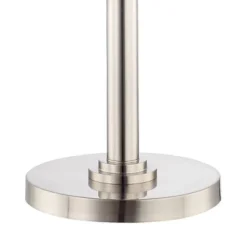 Possini Euro Design Light Blaster Art Deco Torchiere Floor Lamp 72 1/2" Tall Brushed Nickel LED Frosted Glass Bowl Shade For Living Room Bedroom House 11 Possini Euro Design Light Blaster Art Deco Torchiere Floor Lamp 72 1/2" Tall Brushed Nickel LED Frosted Glass Bowl Shade For Living Room Bedroom House -Dream Decor Shop GUEST 747359a6 d584 47ae b07c fb1b6d29859e