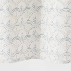 Block Print Scallop Shower Curtain Aqua Blue - Threshold™ -Dream Decor Shop GUEST 778a054f a5b3 486b 8a5e 47632fd96cbf