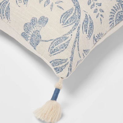 Jacobean Square Throw Pillow - Threshold™ 3 Jacobean Square Throw Pillow - Threshold™ - Image 3