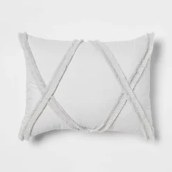 4pc Clipped Stripe Poms Comforter Bedding Set - Threshold™ -Dream Decor Shop GUEST 8d139982 3828 47ac 895d 4255d7a3549e