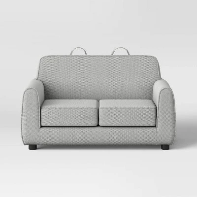 Upholstered Kids' Sofa Gray - Pillowfort™ 2 Upholstered Kids' Sofa Gray - Pillowfort™ - Image 2