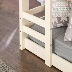 Twin Over Twin Indy Solid Wood Low Bunk Bed - Saracina Home -Dream Decor Shop GUEST 96183bcc 8292 40fe 8e74 beec5d91051a