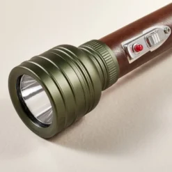 LED Flashlight Green/Brown - Hearth & Hand™ With Magnolia -Dream Decor Shop GUEST 96650281 a3cd 4d32 89f7 27e984962dd7