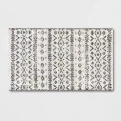 Diamond Printed Accent Aztec Rug Black - Opalhouse™ -Dream Decor Shop GUEST 9a5f0d3a 6dc0 4cc2 a7e1 7c16bb3d54a2
