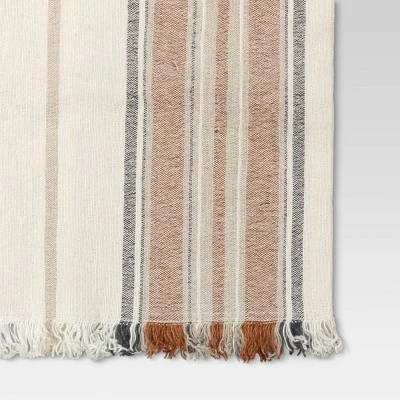 Cotton Striped Table Runner - Threshold™ 2 Cotton Striped Table Runner - Threshold™ - Image 2