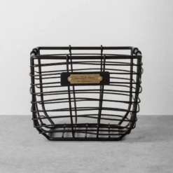 Wire Storage Basket Black - Hearth & Hand With Magnolia -Dream Decor Shop GUEST 9efe2300 6485 4139 a4f9 0d72fff69623