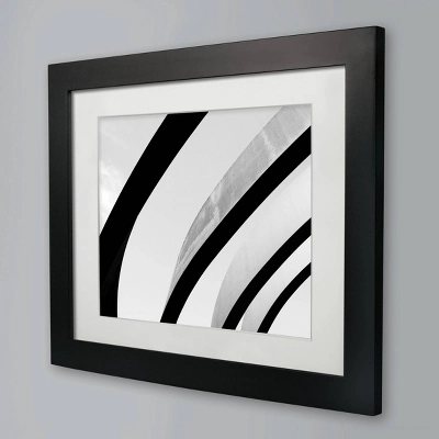 14" X 18" Matted To 11" X 14" Wide Gallery Frame Black - Room Essentials™ 1 14" X 18" Matted To 11" X 14" Wide Gallery Frame Black - Room Essentials™