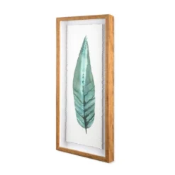 (Set Of 3) 28"x12" Framed Leaves Decorative Wall Art White - Threshold™ 11 (Set Of 3) 28"x12" Framed Leaves Decorative Wall Art White - Threshold™ -Dream Decor Shop GUEST acdaaf97 e396 42ba 9510 65abb8f5a8a9