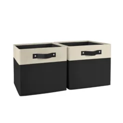 2pc Kids' 10.5" Two-Toned Folding Storage Bin Set - RiverRidge Home -Dream Decor Shop GUEST b0cd9c0c 2716 47bb 9142 06532c147172