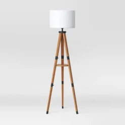 Tripod Floor Lamp With Shelf Brown Wood - Threshold™ 8 Tripod Floor Lamp With Shelf Brown Wood - Threshold™ -Dream Decor Shop GUEST b1b8ca20 55ea 4c4e bc34 1f4ca7a73cd2