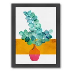 Modern Tropical Greenery By Modern Tropical - Modern Botanical 8 Piece Black Framed Art Set - Americanflat -Dream Decor Shop GUEST b1fed660 9b20 4406 8f29 80f7f7a51283