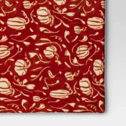 Mini Pumpkin Printed Plush With Shearling Reverse Throw Blanket - Threshold™ -Dream Decor Shop GUEST b60a419a 1e21 4dc8 bddb 5d71211cccc0