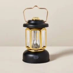 LED Lantern Black/Gold - Hearth & Hand™ With Magnolia -Dream Decor Shop GUEST b6e0871e cb05 4956 a6b1 d628b3c5808e