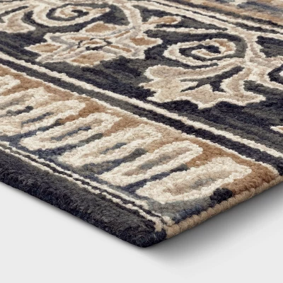 Floral Belfast Tufted Rug - Threshold 2 Floral Belfast Tufted Rug - Threshold - Image 2