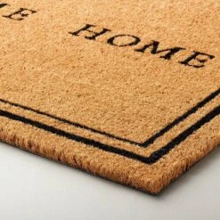 Welcome Home Coir Doormat Tan/Black - Hearth & Hand™ With Magnolia -Dream Decor Shop GUEST bd6a320c d017 4456 a1a0 b704064666e0