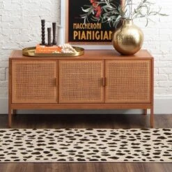 Daffodil Leopard Print Woven Rug - Threshold™ -Dream Decor Shop GUEST ca6f0185 7f07 4025 bbdb 2103d7e23c18