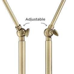 Possini Euro Design Sentry Modern Mid Century Desk Lamp 23" High Black Brass With USB Charging Port LED Adjustable Cone Shade For Bedroom Living Room 10 Possini Euro Design Sentry Modern Mid Century Desk Lamp 23" High Black Brass With USB Charging Port LED Adjustable Cone Shade For Bedroom Living Room -Dream Decor Shop GUEST d3ce9263 7a5c 44b4 9cc2 8c349dada242