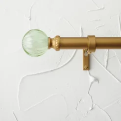 Faux Jade Ball Curtain Rod Brass - Opalhouse™ Designed With Jungalow™ 5 Faux Jade Ball Curtain Rod Brass - Opalhouse™ Designed With Jungalow™ -Dream Decor Shop GUEST d7507ef0 fa5a 4b13 920f 0c72746f2e61