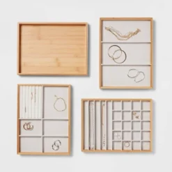 9" X 12" Stackable Bamboo Accessory Tray - Brightroom™ 10 9" X 12" Stackable Bamboo Accessory Tray - Brightroom™ -Dream Decor Shop GUEST da2b8ef9 62c5 4c85 92cb 2443da6dbc8b